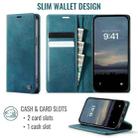 For iPhone 13 mini CaseMe 033 Calf Leather Lining Microfibre RFID Blocking Phone Case(Green) - 2