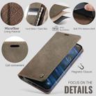 For iPhone 13 Pro CaseMe 033 Calf Leather Lining Microfibre RFID Blocking Phone Case(Coffee) - 5