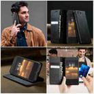 For iPhone SE 2022 / 8 / 7 CaseMe 033 Calf Leather Lining Microfibre RFID Blocking Phone Case(Black) - 4