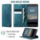For iPhone SE 2022 / 8 / 7 CaseMe 033 Calf Leather Lining Microfibre RFID Blocking Phone Case(Green) - 2