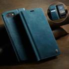 For iPhone SE 2022 / 8 / 7 CaseMe 033 Calf Leather Lining Microfibre RFID Blocking Phone Case(Green) - 3