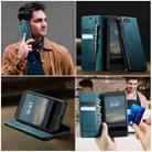 For iPhone SE 2022 / 8 / 7 CaseMe 033 Calf Leather Lining Microfibre RFID Blocking Phone Case(Green) - 4