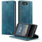For iPhone 7 Plus / 8 Plus CaseMe 033 Calf Leather Lining Microfibre RFID Blocking Phone Case(Green) - 1