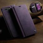 For iPhone 7 Plus / 8 Plus CaseMe 033 Calf Leather Lining Microfibre RFID Blocking Phone Case(Purple) - 3