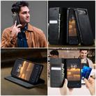 For iPhone 17 Air CaseMe 033 Calf Leather Lining Microfibre RFID Blocking Phone Case(Black) - 4