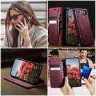For iPhone Air CaseMe 033 Calf Leather Lining Microfibre RFID Blocking Phone Case(Red) - 4