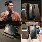 For Samsung Galaxy A15 CaseMe 033 Calf Leather Lining Microfibre RFID Blocking Phone Case(Coffee) - 4