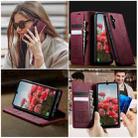 For Samsung Galaxy A15 CaseMe 033 Calf Leather Lining Microfibre RFID Blocking Phone Case(Red) - 4