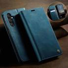 For Samsung Galaxy A15 CaseMe 033 Calf Leather Lining Microfibre RFID Blocking Phone Case(Green) - 3