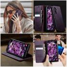 For Samsung Galaxy A15 CaseMe 033 Calf Leather Lining Microfibre RFID Blocking Phone Case(Purple) - 4