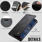 For Samsung Galaxy A16 5G CaseMe 033 Calf Leather Lining Microfibre RFID Blocking Phone Case(Black) - 5