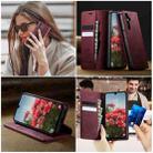 For Samsung Galaxy A16 5G CaseMe 033 Calf Leather Lining Microfibre RFID Blocking Phone Case(Red) - 4