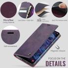 For Samsung Galaxy A16 5G CaseMe 033 Calf Leather Lining Microfibre RFID Blocking Phone Case(Purple) - 5