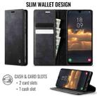 For Samsung Galaxy A23 / M23 CaseMe 033 Calf Leather Lining Microfibre RFID Blocking Phone Case(Black) - 2