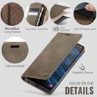 For Samsung Galaxy A23 / M23 CaseMe 033 Calf Leather Lining Microfibre RFID Blocking Phone Case(Coffee) - 5