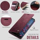 For Samsung Galaxy A23 / M23 CaseMe 033 Calf Leather Lining Microfibre RFID Blocking Phone Case(Red) - 5