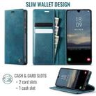 For Samsung Galaxy A24 4G CaseMe 033 Calf Leather Lining Microfibre RFID Blocking Phone Case(Green) - 2