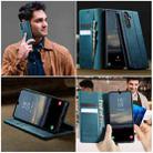 For Samsung Galaxy A24 4G CaseMe 033 Calf Leather Lining Microfibre RFID Blocking Phone Case(Green) - 4