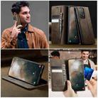 For Samsung Galaxy A33 5G CaseMe 033 Calf Leather Lining Microfibre RFID Blocking Phone Case(Coffee) - 4