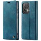 For Samsung Galaxy A33 5G CaseMe 033 Calf Leather Lining Microfibre RFID Blocking Phone Case(Green) - 1