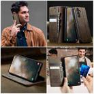 For Samsung Galaxy A35 5G CaseMe 033 Calf Leather Lining Microfibre RFID Blocking Phone Case(Coffee) - 4
