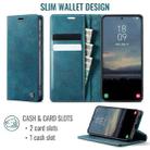 For Samsung Galaxy A35 5G CaseMe 033 Calf Leather Lining Microfibre RFID Blocking Phone Case(Green) - 2