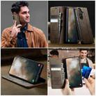 For Samsung Galaxy A36 5G CaseMe 033 Calf Leather Lining Microfibre RFID Blocking Phone Case(Coffee) - 4