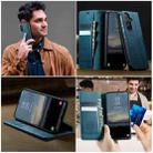 For Samsung Galaxy A56 5G CaseMe 033 Calf Leather Lining Microfibre RFID Blocking Phone Case(Green) - 4