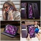 For Samsung Galaxy A56 5G CaseMe 033 Calf Leather Lining Microfibre RFID Blocking Phone Case(Purple) - 4