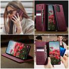 For Samsung Galaxy A52/A52S 5G CaseMe 033 Calf Leather Lining Microfibre RFID Blocking Phone Case(Red) - 4