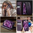 For Samsung Galaxy A52/A52S 5G CaseMe 033 Calf Leather Lining Microfibre RFID Blocking Phone Case(Purple) - 4