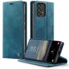 For Samsung Galaxy A53 CaseMe 033 Calf Leather Lining Microfibre RFID Blocking Phone Case(Green) - 1