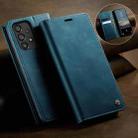For Samsung Galaxy A53 CaseMe 033 Calf Leather Lining Microfibre RFID Blocking Phone Case(Green) - 3