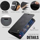 For Samsung Galaxy A54 CaseMe 033 Calf Leather Lining Microfibre RFID Blocking Phone Case(Black) - 5