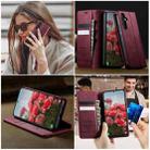 For Samsung Galaxy A54 CaseMe 033 Calf Leather Lining Microfibre RFID Blocking Phone Case(Red) - 4