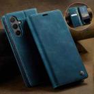 For Samsung Galaxy A55 CaseMe 033 Calf Leather Lining Microfibre RFID Blocking Phone Case(Green) - 3