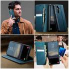 For Samsung Galaxy A55 CaseMe 033 Calf Leather Lining Microfibre RFID Blocking Phone Case(Green) - 4