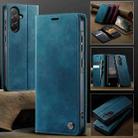 For Samsung Galaxy A14 CaseMe 033 Calf Leather Lining Microfibre RFID Blocking Phone Case(Green) - 3