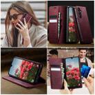 For Samsung Galaxy A25 CaseMe 033 Calf Leather Lining Microfibre RFID Blocking Phone Case(Red) - 4