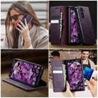 For Samsung Galaxy A25 CaseMe 033 Calf Leather Lining Microfibre RFID Blocking Phone Case(Purple) - 4