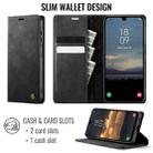 For Samsung Galaxy A26 CaseMe 033 Calf Leather Lining Microfibre RFID Blocking Phone Case(Black) - 2