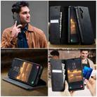 For Samsung Galaxy A26 CaseMe 033 Calf Leather Lining Microfibre RFID Blocking Phone Case(Black) - 4