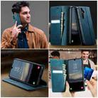 For Samsung Galaxy A26 CaseMe 033 Calf Leather Lining Microfibre RFID Blocking Phone Case(Green) - 4
