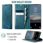 For Samsung Galaxy S20+ CaseMe 033 Calf Leather Lining Microfibre RFID Blocking Phone Case(Green) - 2