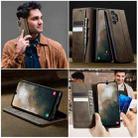 For Samsung Galaxy A13 / A04s CaseMe 033 Calf Leather Lining Microfibre RFID Blocking Phone Case(Coffee) - 4