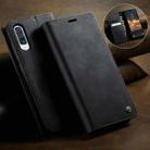 For Samsung Galaxy A50s / A30s CaseMe 033 Calf Leather Lining Microfibre RFID Blocking Phone Case(Black) - 3