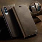 For Samsung Galaxy A50s / A30s CaseMe 033 Calf Leather Lining Microfibre RFID Blocking Phone Case(Coffee) - 3