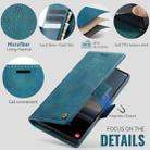 For Samsung Galaxy S23 Ultra 5G CaseMe 033 Calf Leather Lining Microfibre RFID Blocking Phone Case(Green) - 5