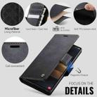 For Samsung Galaxy Note10+ CaseMe 033 Calf Leather Lining Microfibre RFID Blocking Phone Case(Black) - 5