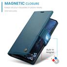 For OnePlus 12 CaseMe 023 Butterfly Buckle Litchi Texture RFID Anti-theft Leather Phone Case(Blue) - 2